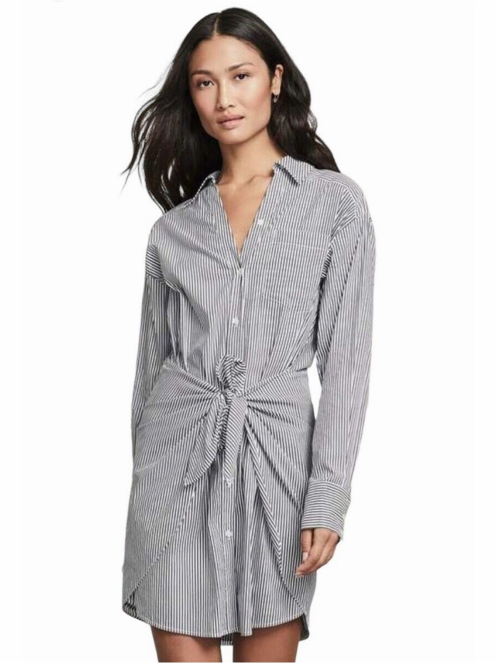 Veronica Beard Roanoke Striped Shirt Dress 2